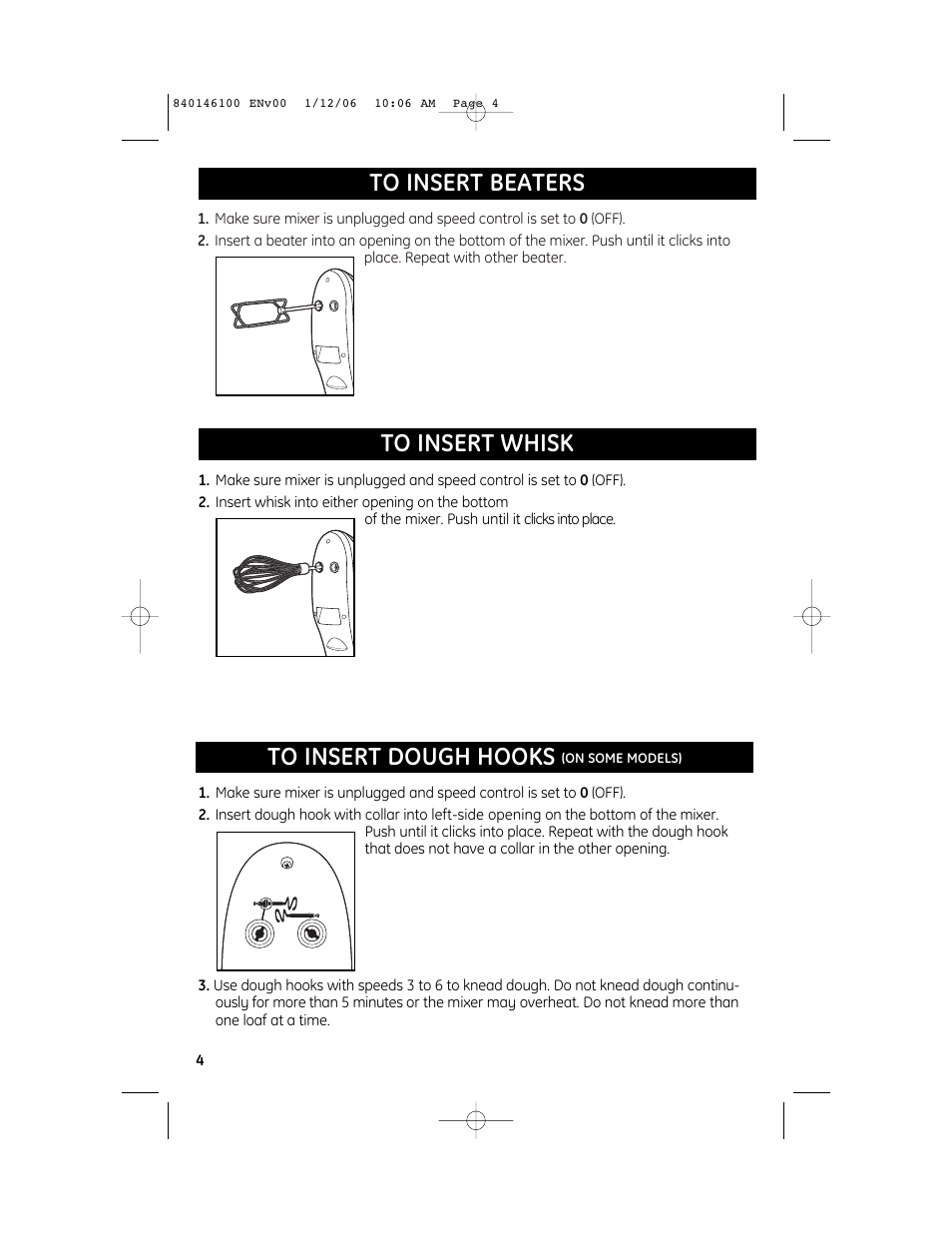 GE 106651N User Manual | Page 4 / 10
