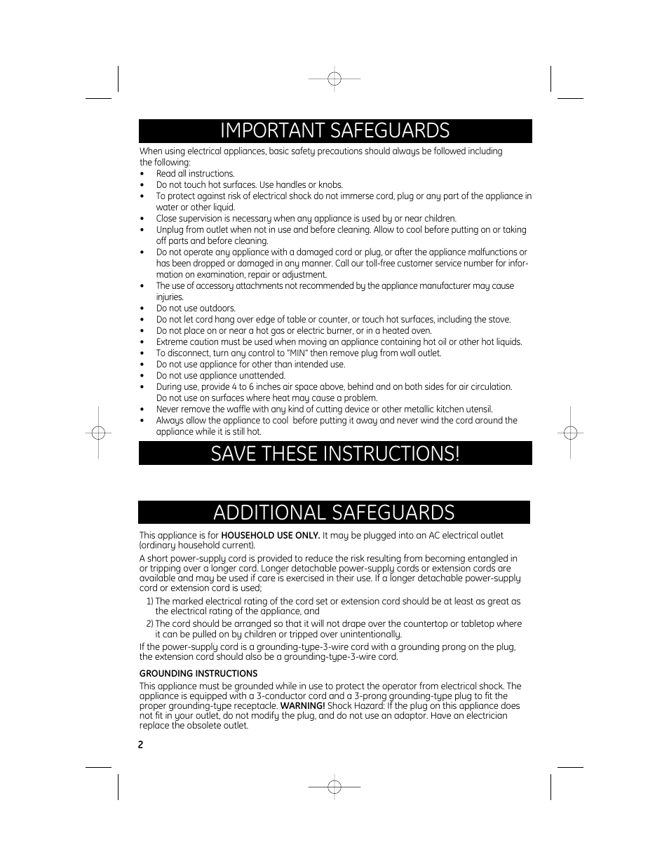 GE 681131691864 User Manual | Page 2 / 6