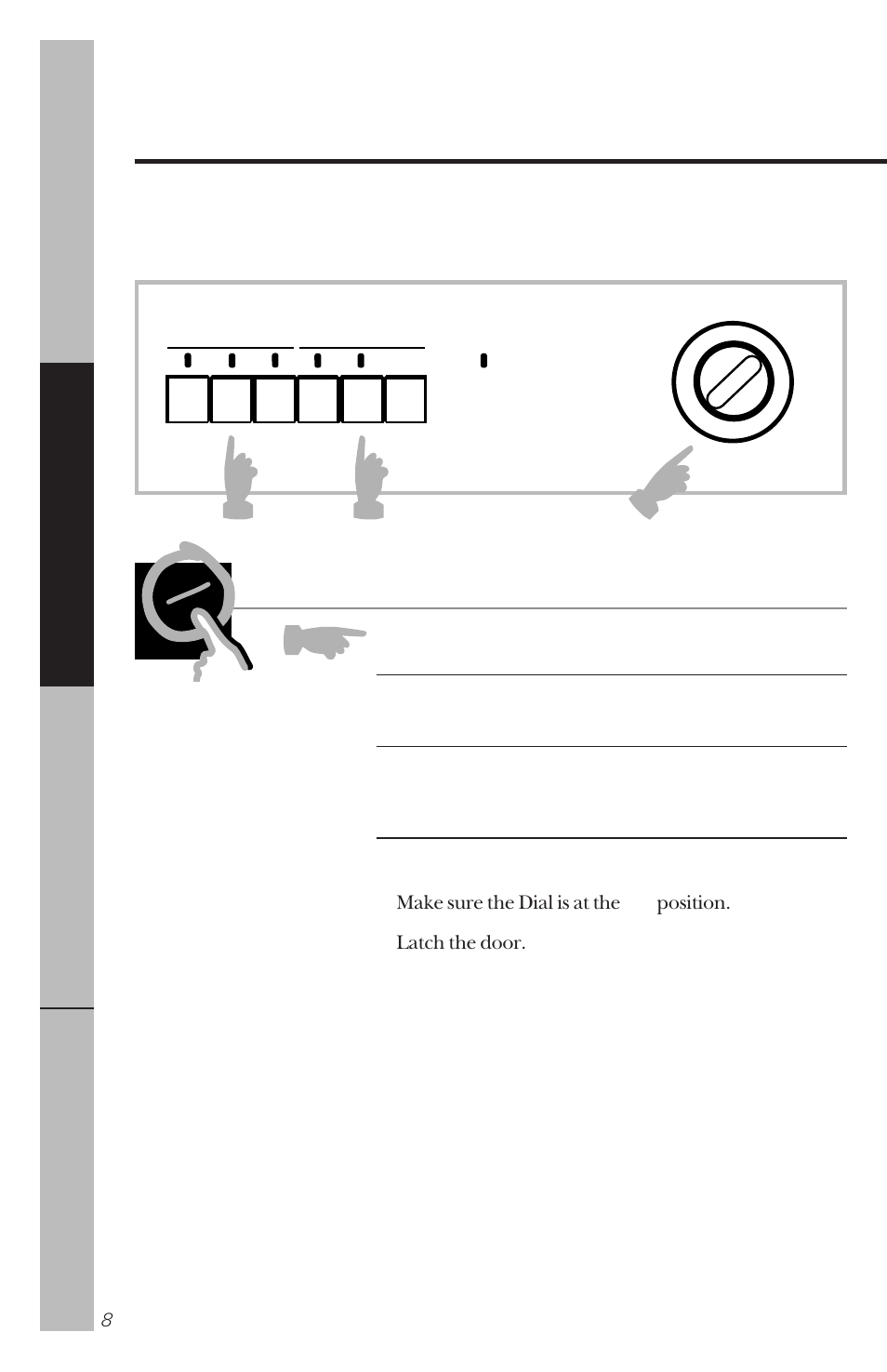 Control panel, Control settings, Control panel control settings , 9 | About the dishwasher control panel, Cycles | GE 165D4700P138 User Manual | Page 8 / 28