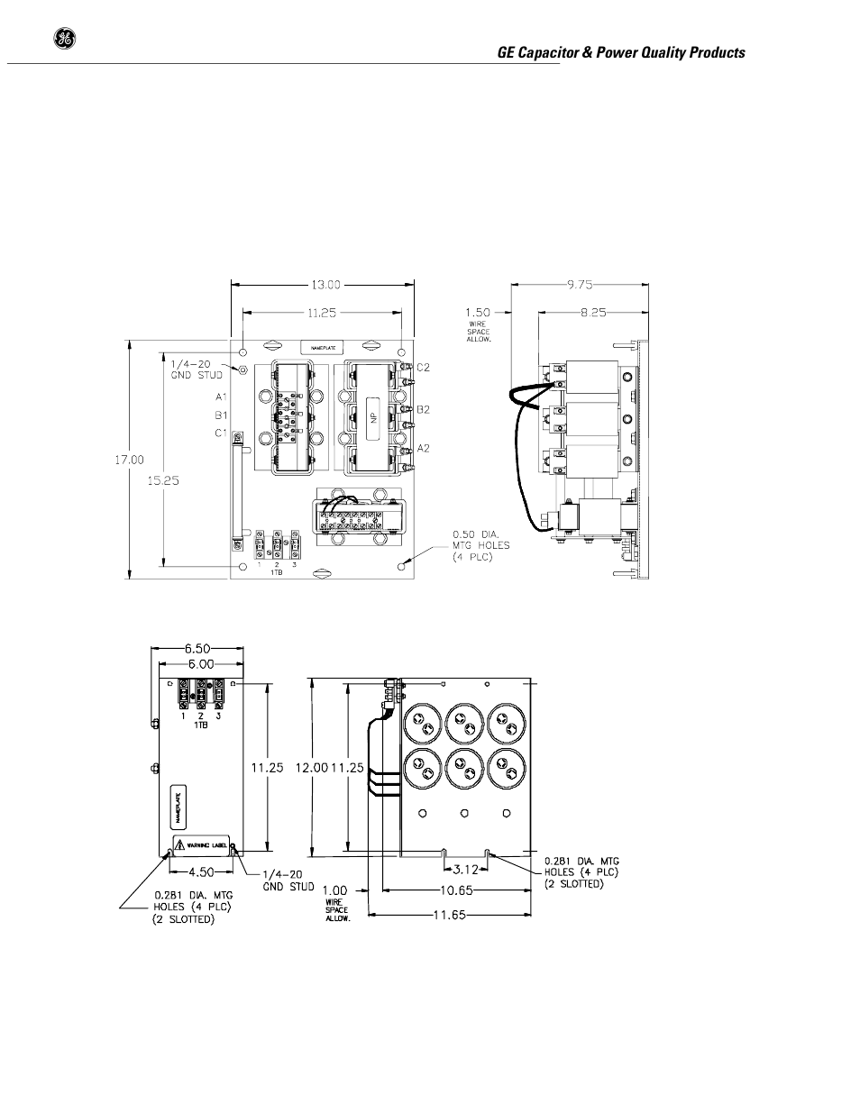 GE SERIES B 480 User Manual | Page 19 / 53