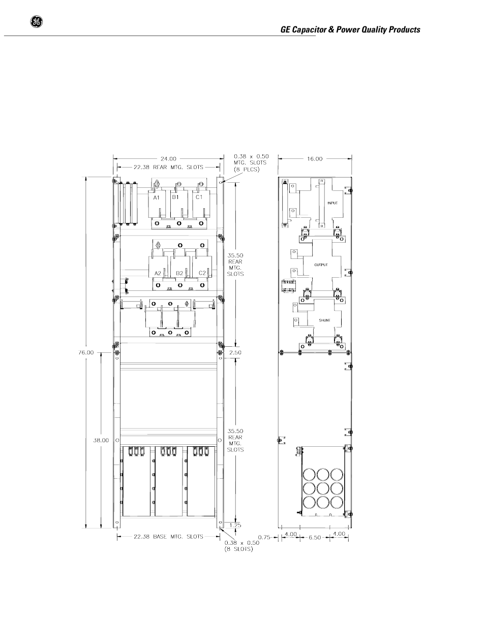 GE SERIES B 480 User Manual | Page 22 / 53