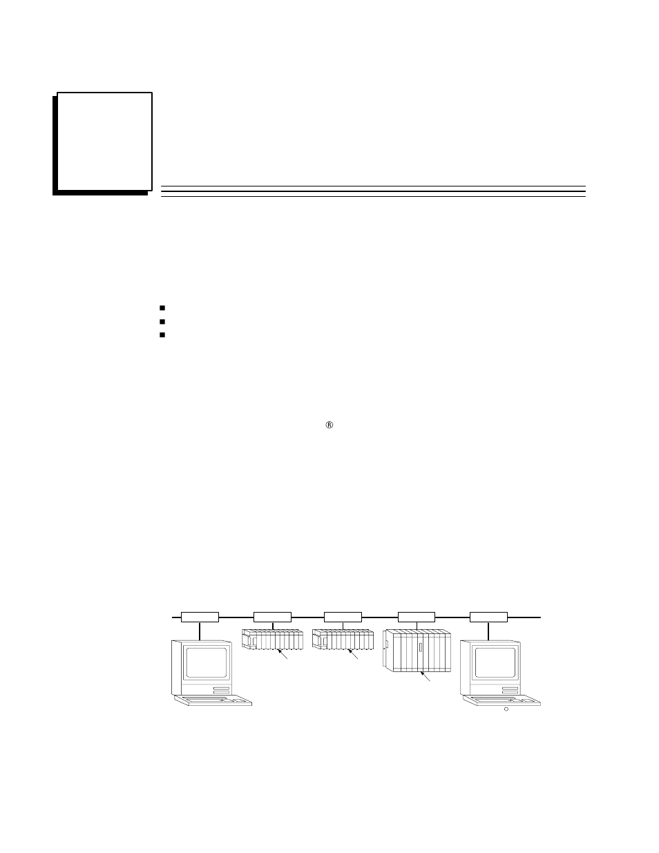 Chapter 1 introduction, The ethernet interface, Chapter | Introduction, Figure 1-1. ethernet communications system | GE 90-30 PLC User Manual | Page 9 / 147