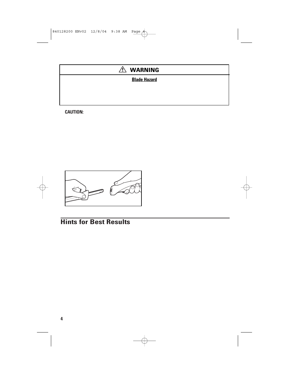 How to assemble and use, Hints for best results | GE 840128200 User Manual | Page 4 / 5