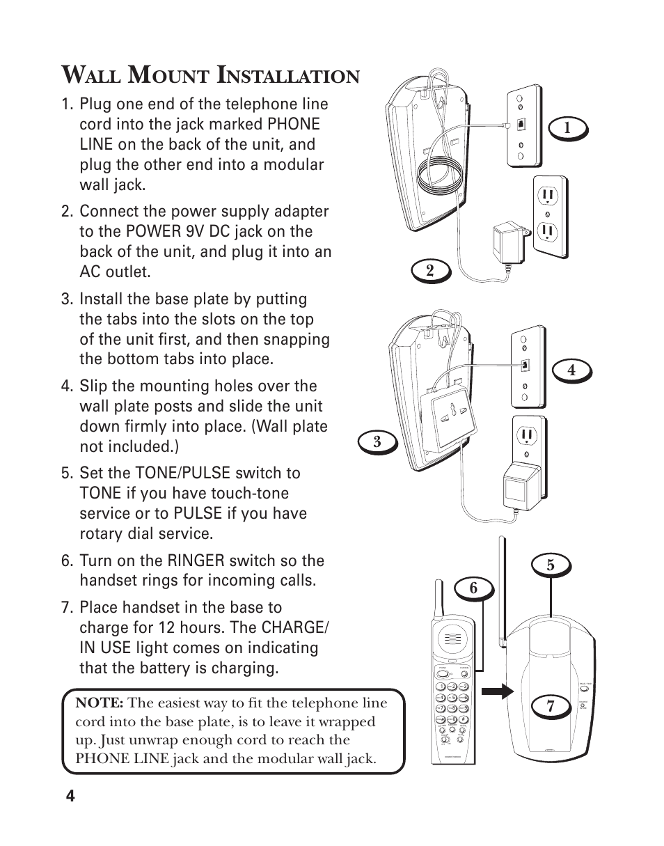 Ount, Nstallation | GE 2-9751 User Manual | Page 6 / 20