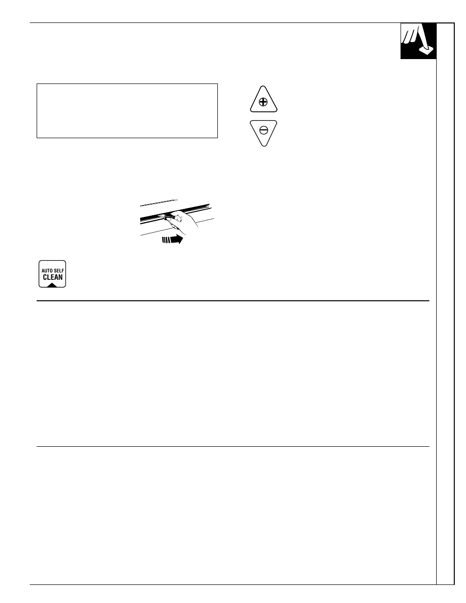 Operating the self-cleaning oven | GE 10-95 CG User Manual | Page 29 / 44