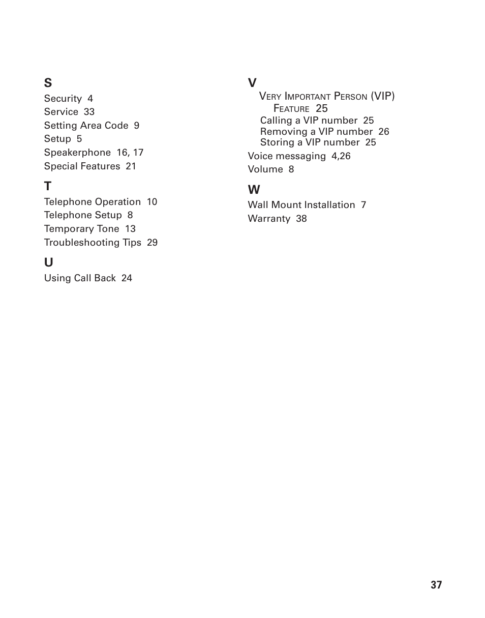 GE 15362520 User Manual | Page 37 / 38