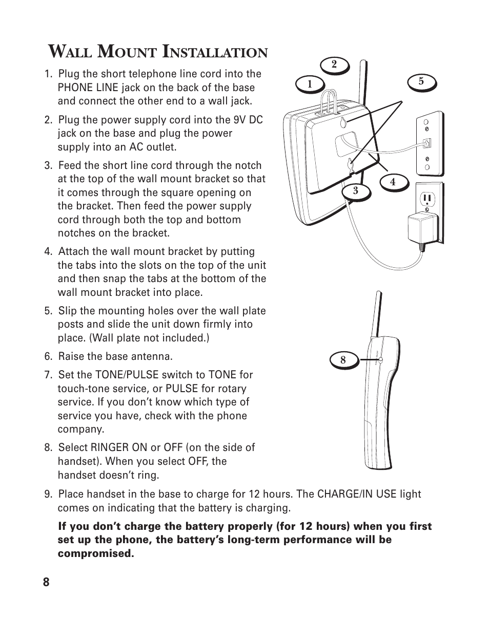 Ount, Nstallation | GE 2-930SST User Manual | Page 8 / 32