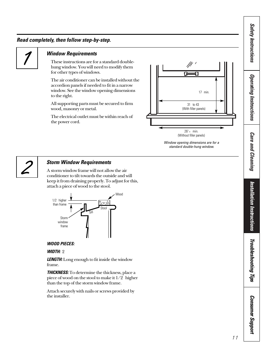 GE 10 AZA User Manual | Page 11 / 28