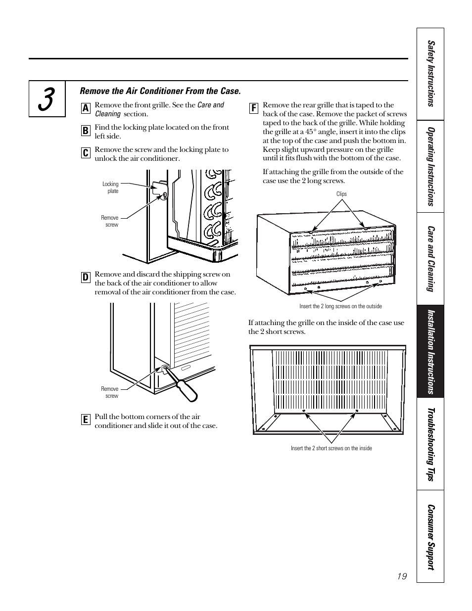 GE 10 AZA User Manual | Page 19 / 28