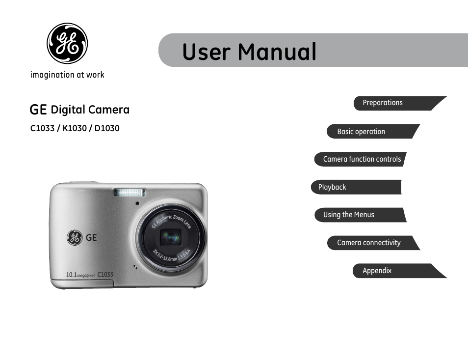 GE D1030 User Manual | 78 pages