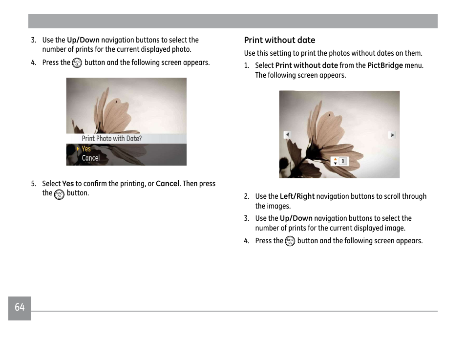 GE D1030 User Manual | Page 67 / 78