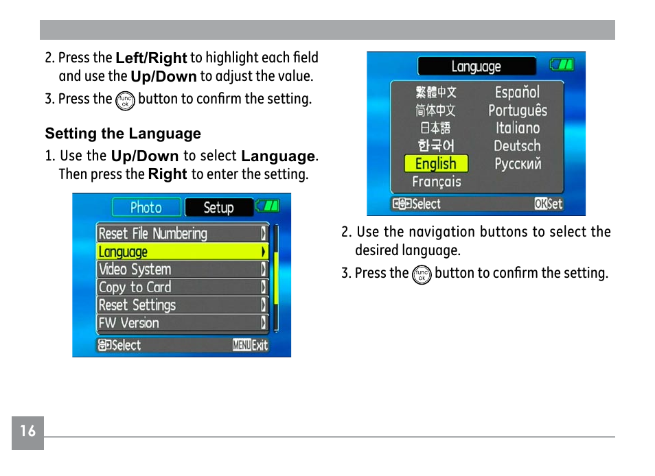 GE G1 User Manual | Page 20 / 88