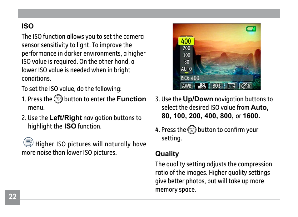 GE G1 User Manual | Page 26 / 88