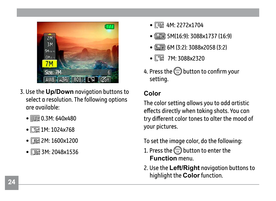 GE G1 User Manual | Page 28 / 88