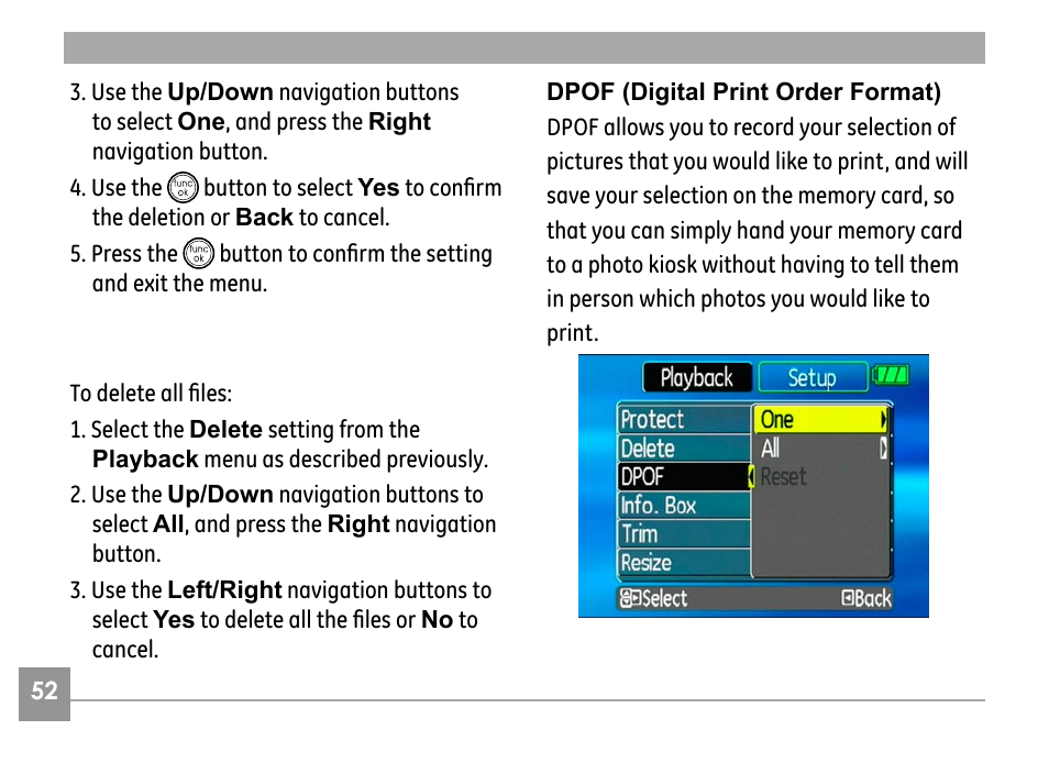 GE G1 User Manual | Page 56 / 88