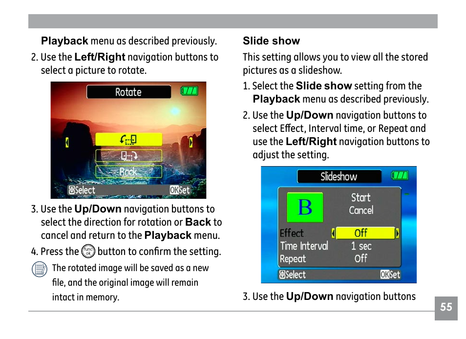 GE G1 User Manual | Page 59 / 88