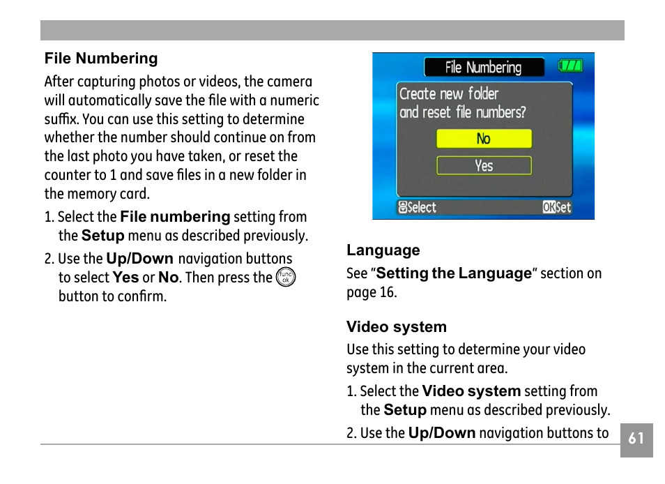 GE G1 User Manual | Page 65 / 88