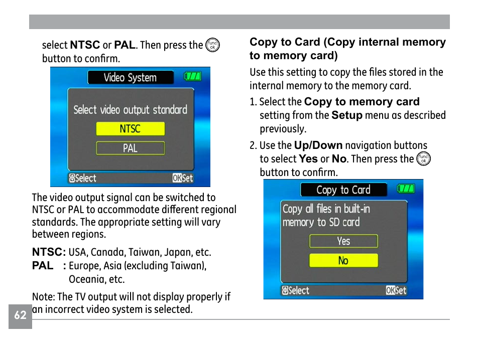 GE G1 User Manual | Page 66 / 88