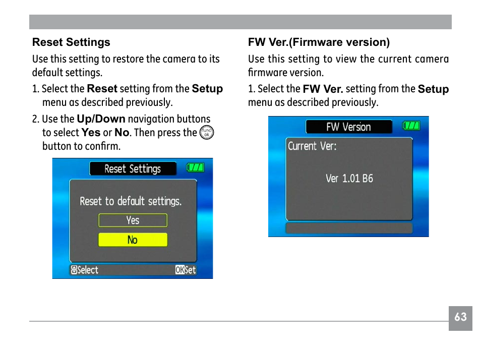 GE G1 User Manual | Page 67 / 88