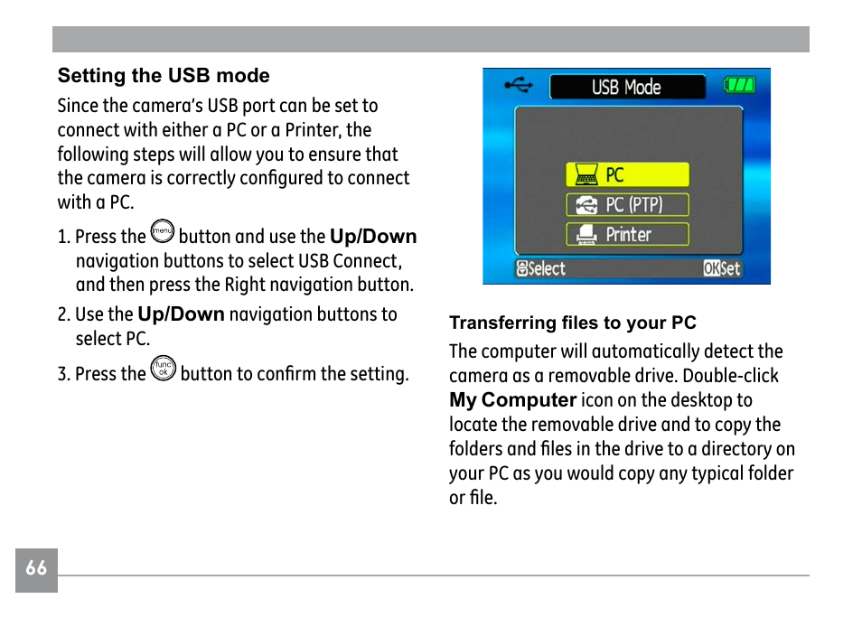 GE G1 User Manual | Page 70 / 88