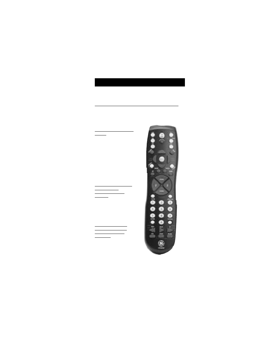 GE RM94926 User Manual | Page 13 / 44