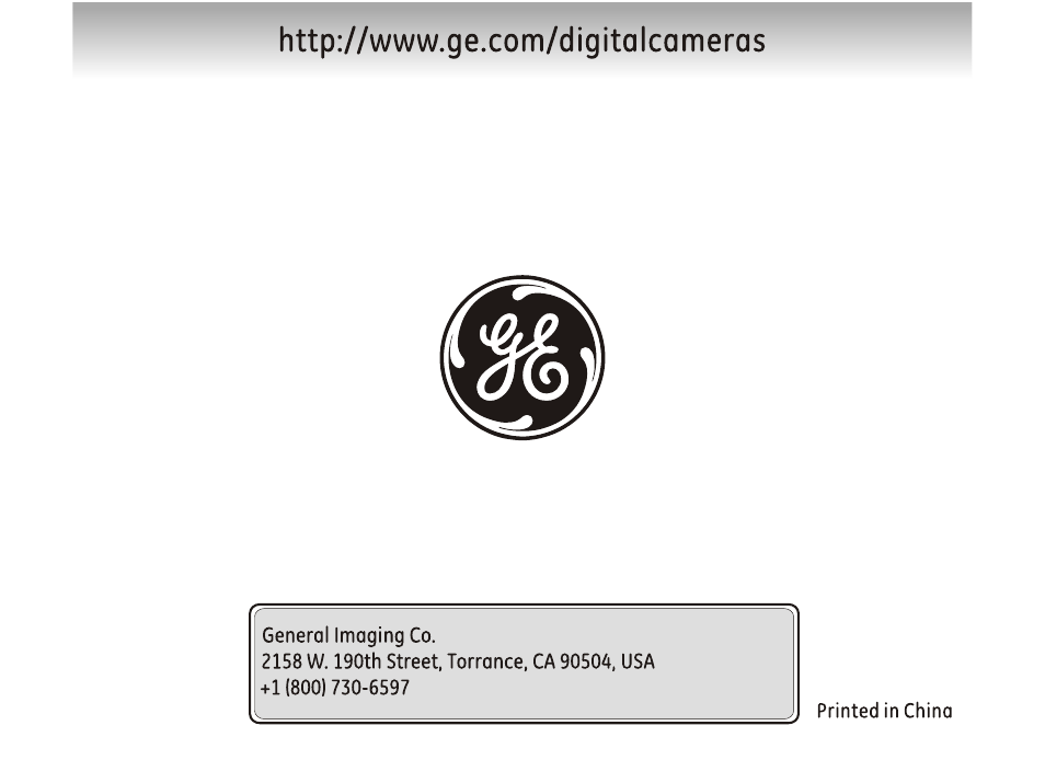 GE E1030 User Manual | Page 110 / 110