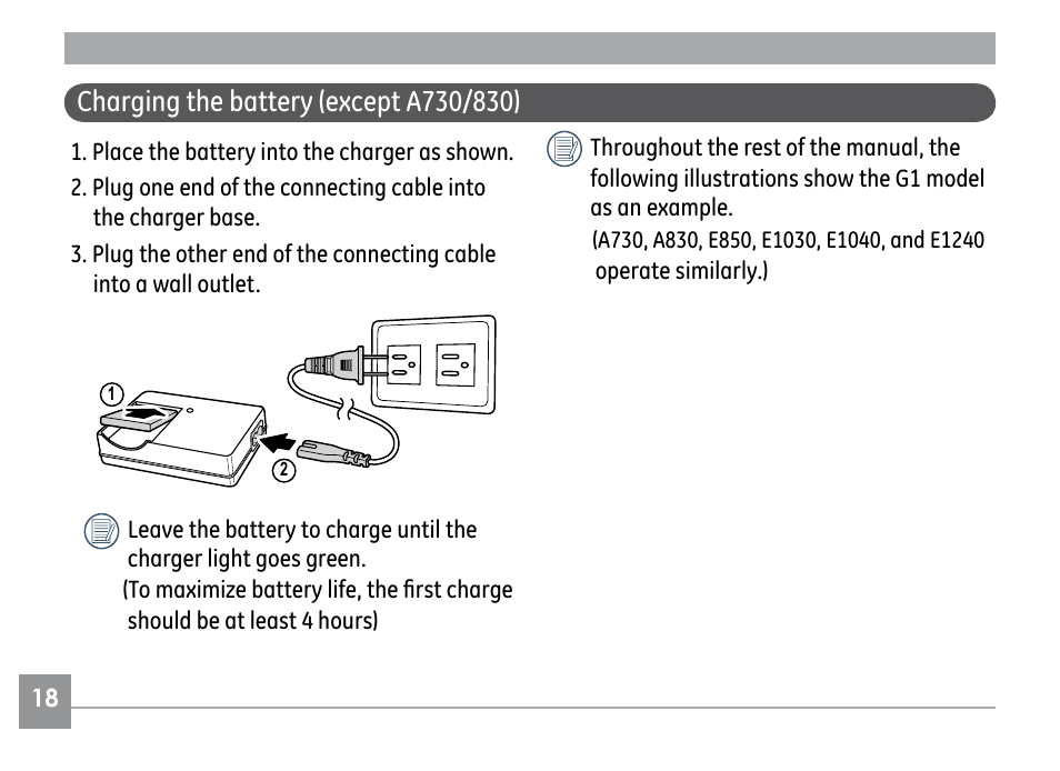 GE E1030 User Manual | Page 22 / 110