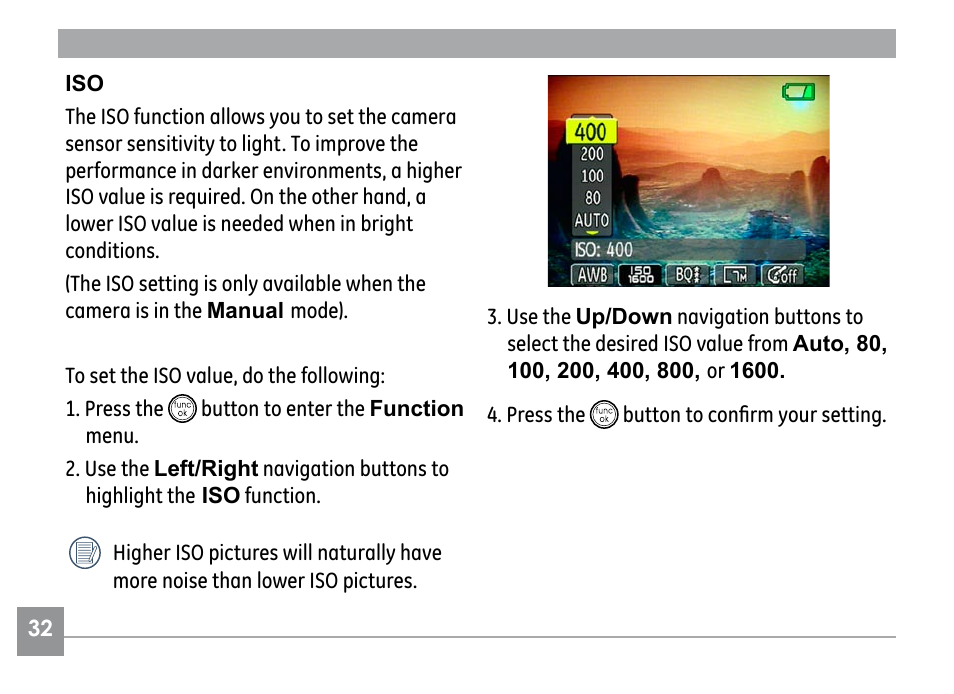 GE E1030 User Manual | Page 36 / 110