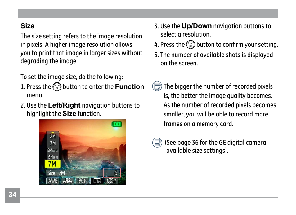 GE E1030 User Manual | Page 38 / 110