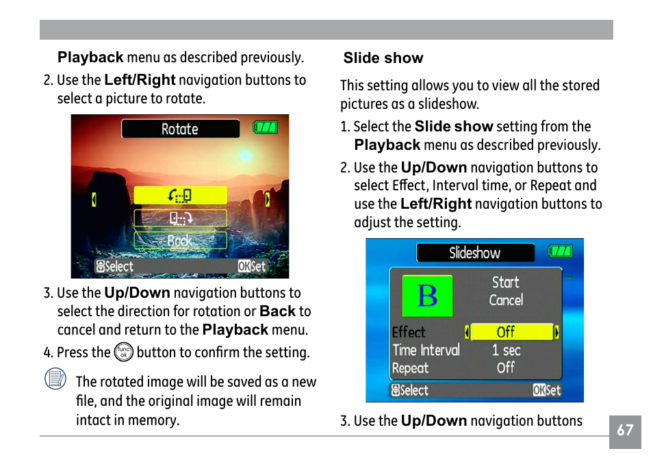 GE E1030 User Manual | Page 71 / 110