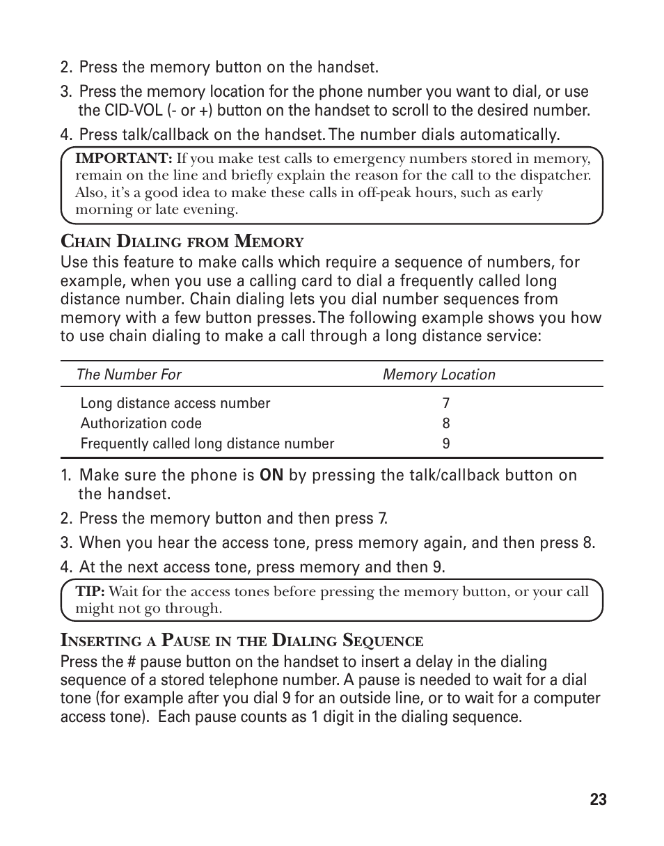 GE 25898A User Manual | Page 23 / 76