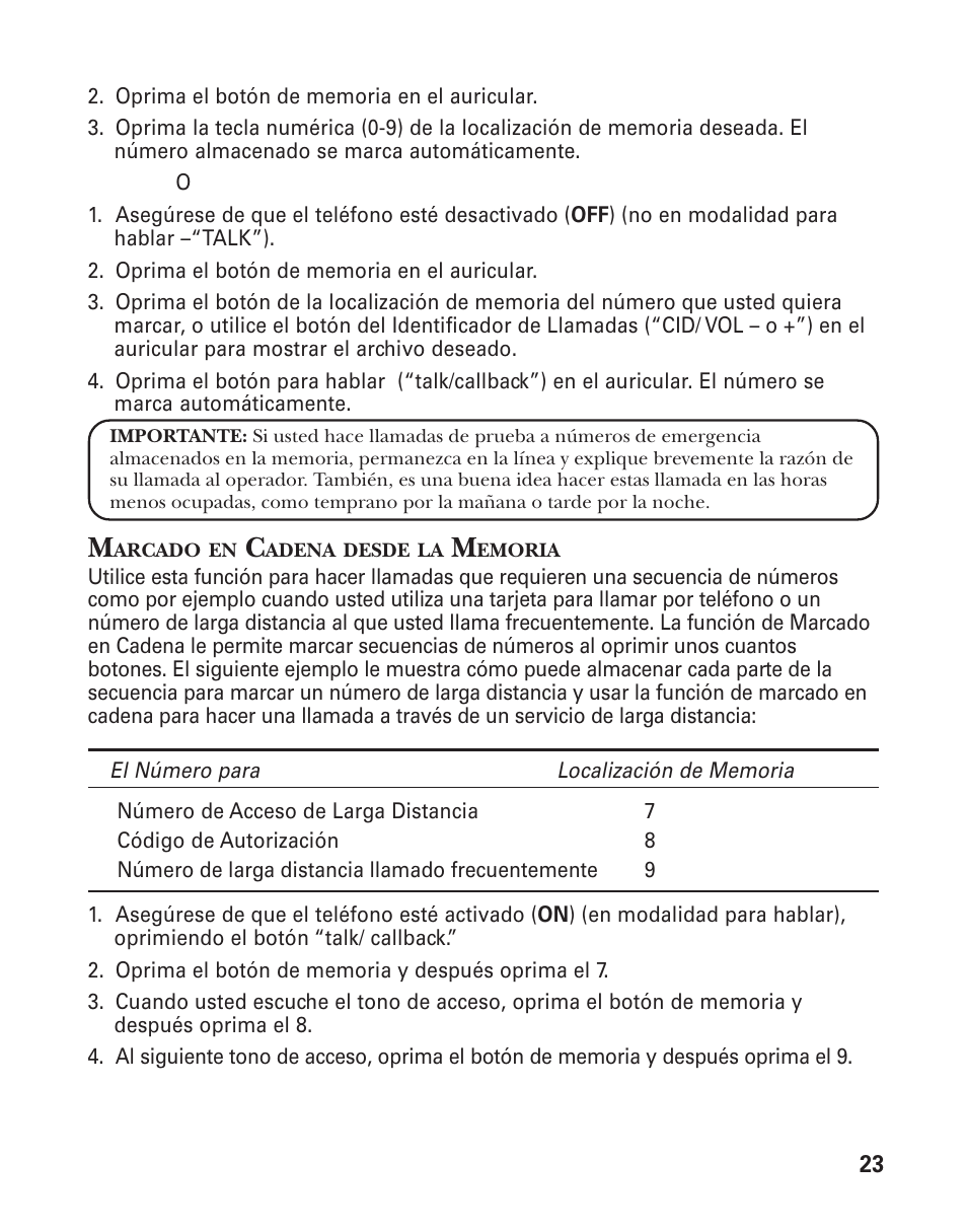 GE 25898A User Manual | Page 61 / 76