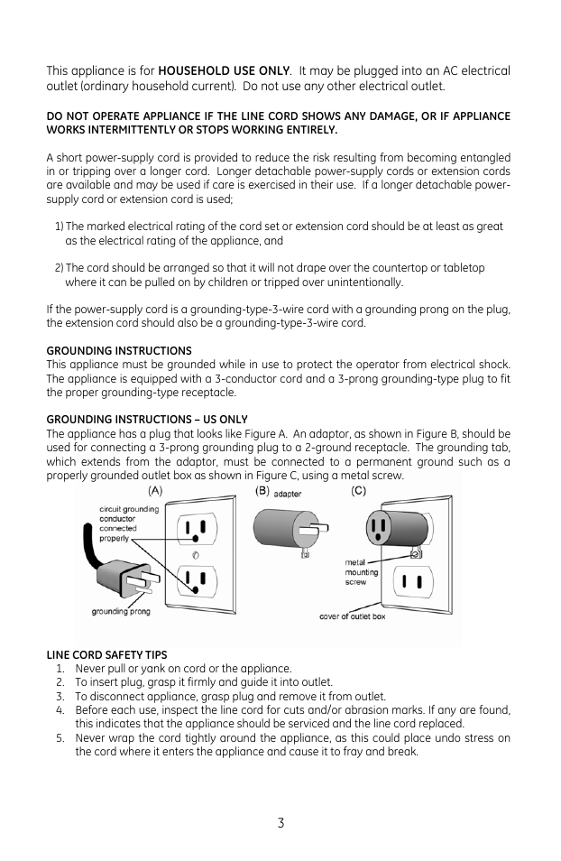 GE 0681131691574 User Manual | Page 3 / 10