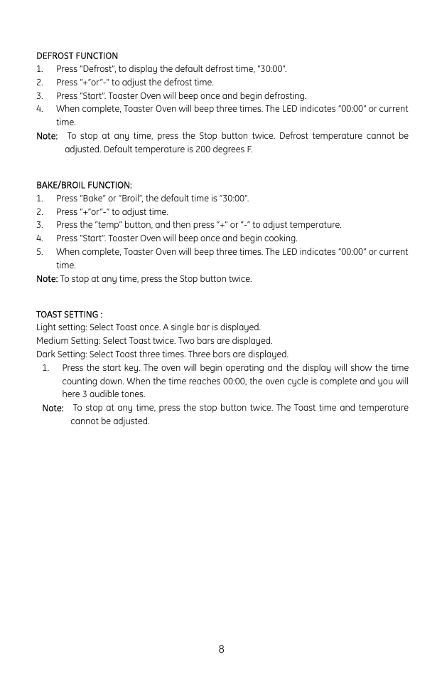 GE 0681131691574 User Manual | Page 8 / 10