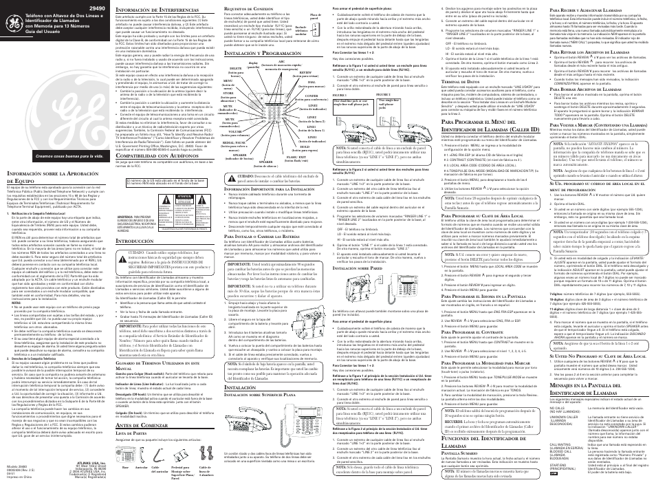 GE 00002436 User Manual | Page 3 / 4