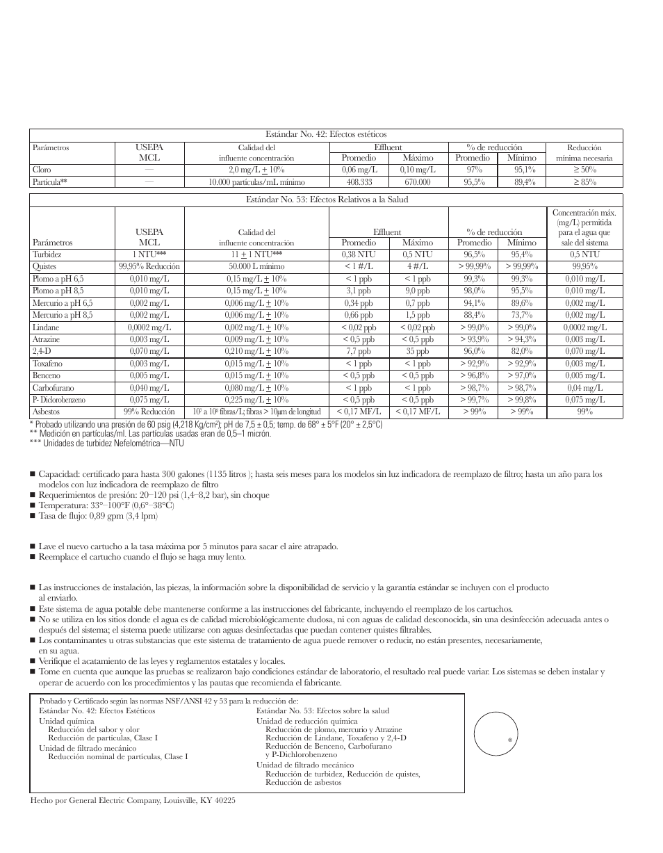 Hoja de datos de funcionamiento | GE 200D8074P044 User Manual | Page 108 / 112