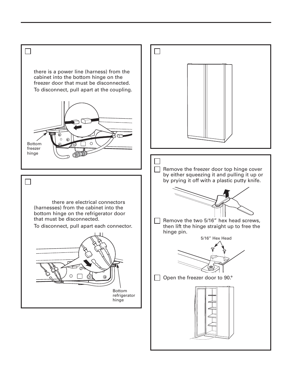 Installation instructions, Moving the refrigerator | GE 200D8074P044 User Manual | Page 18 / 112