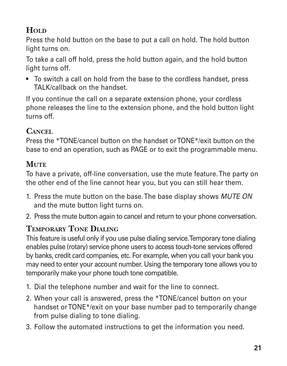 GE 27959 User Manual | Page 21 / 100