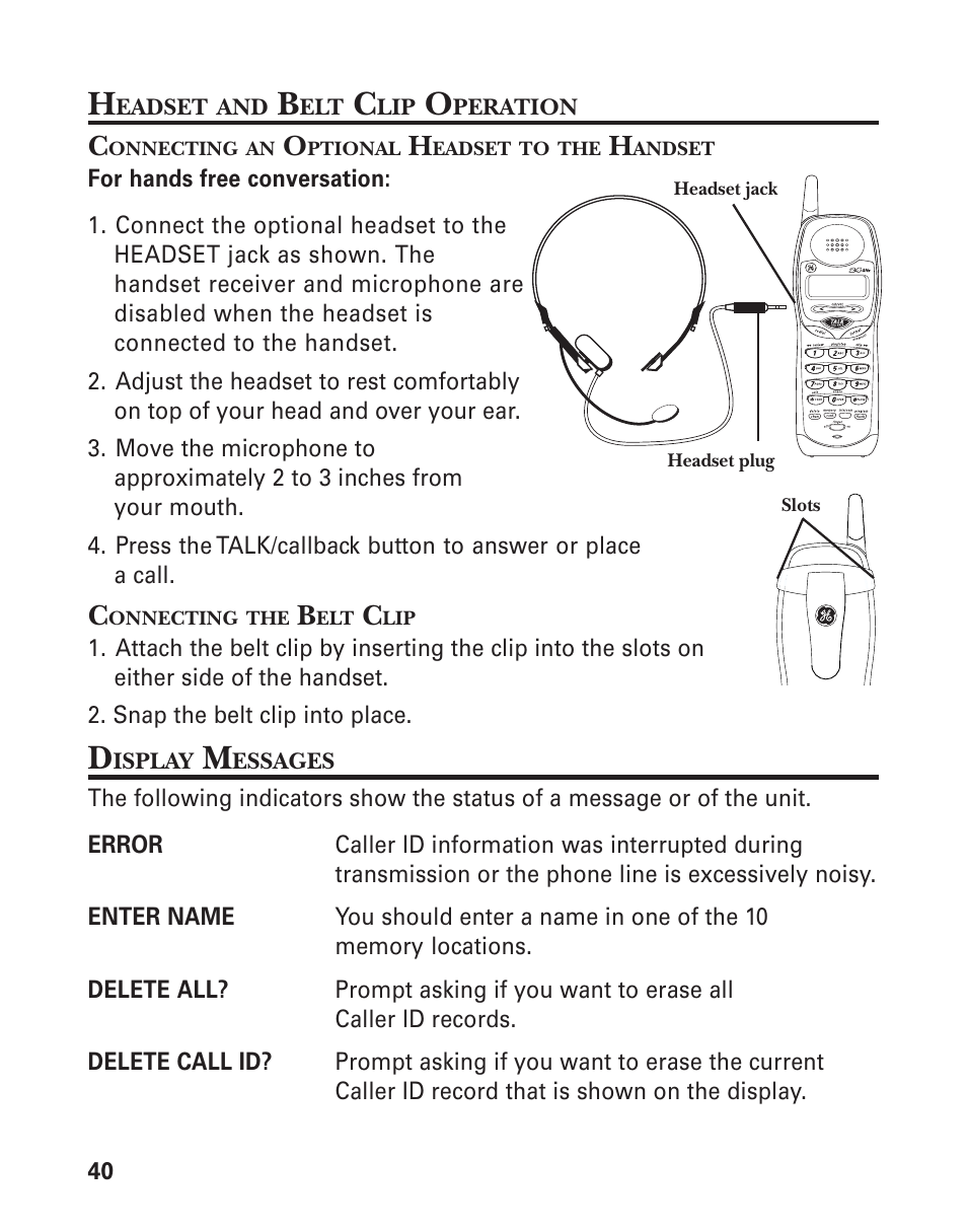 GE 27959 User Manual | Page 40 / 100