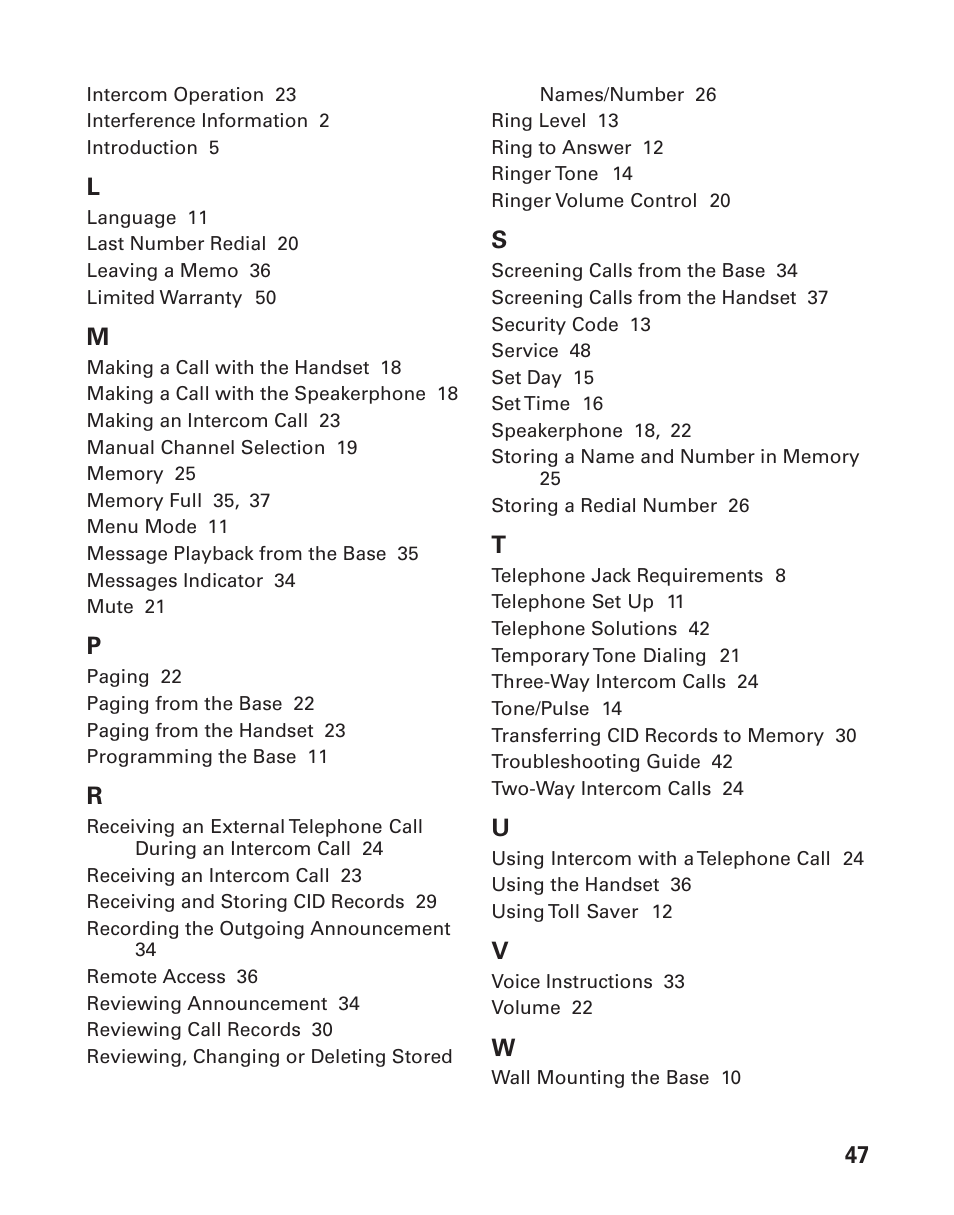 GE 27959 User Manual | Page 47 / 100