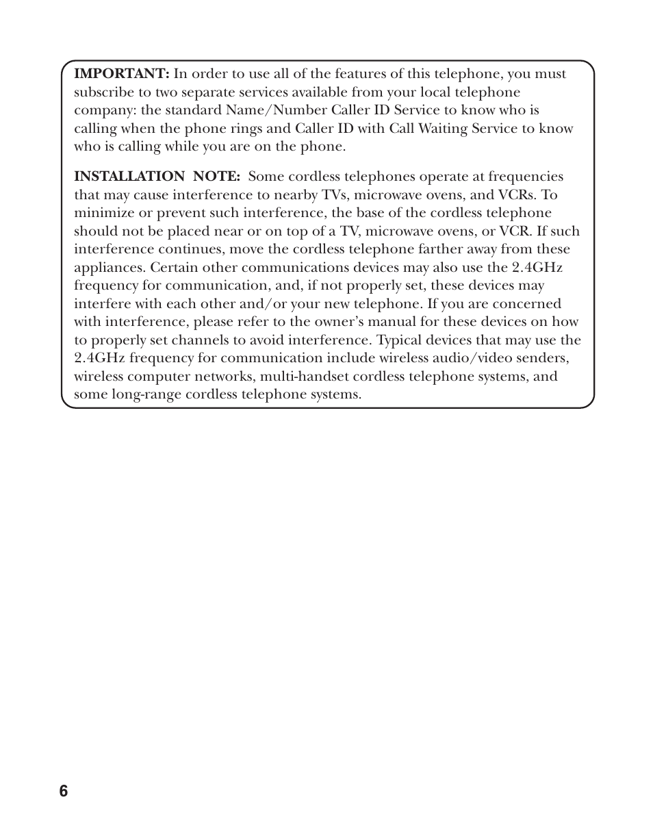 GE 27959 User Manual | Page 6 / 100