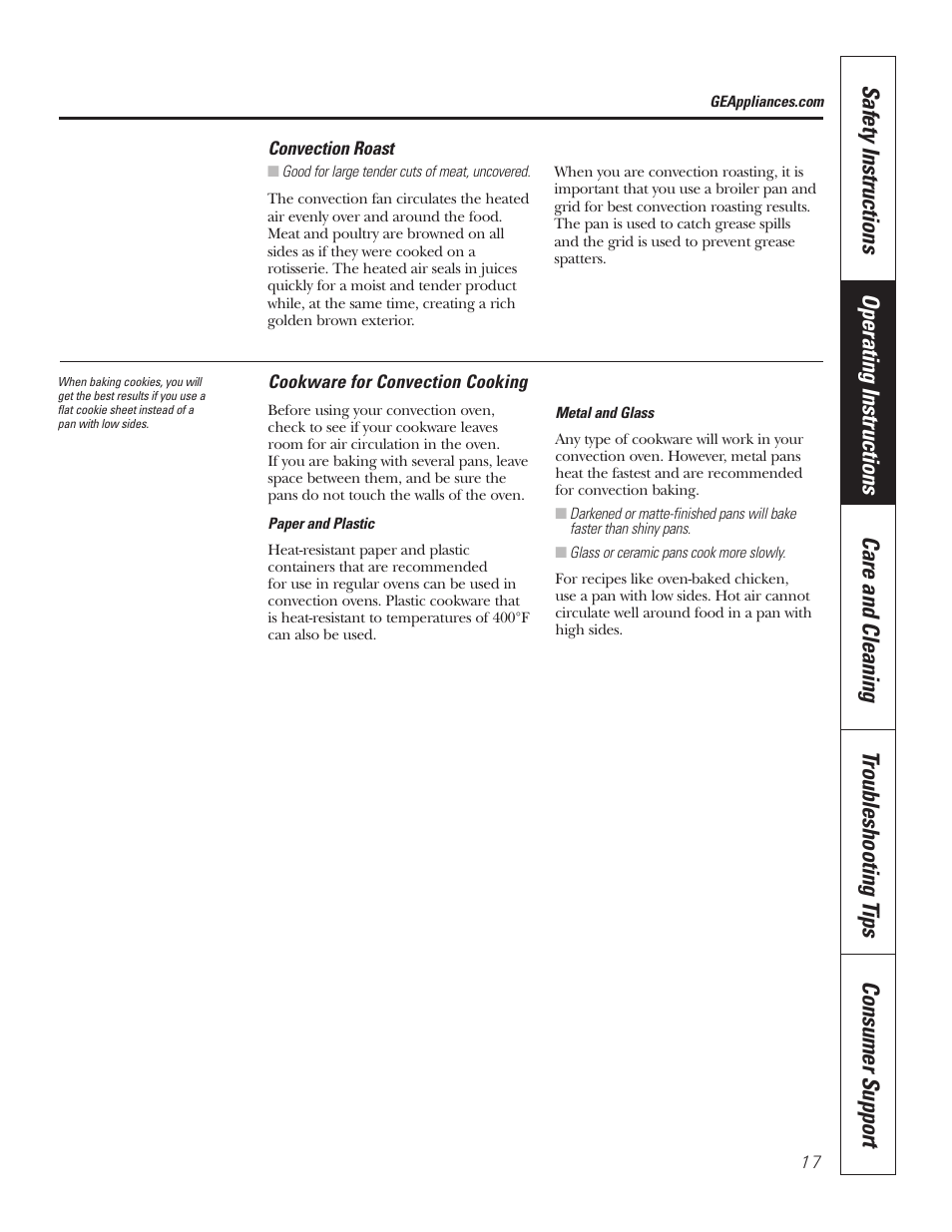 GE PT92030 User Manual | Page 17 / 140
