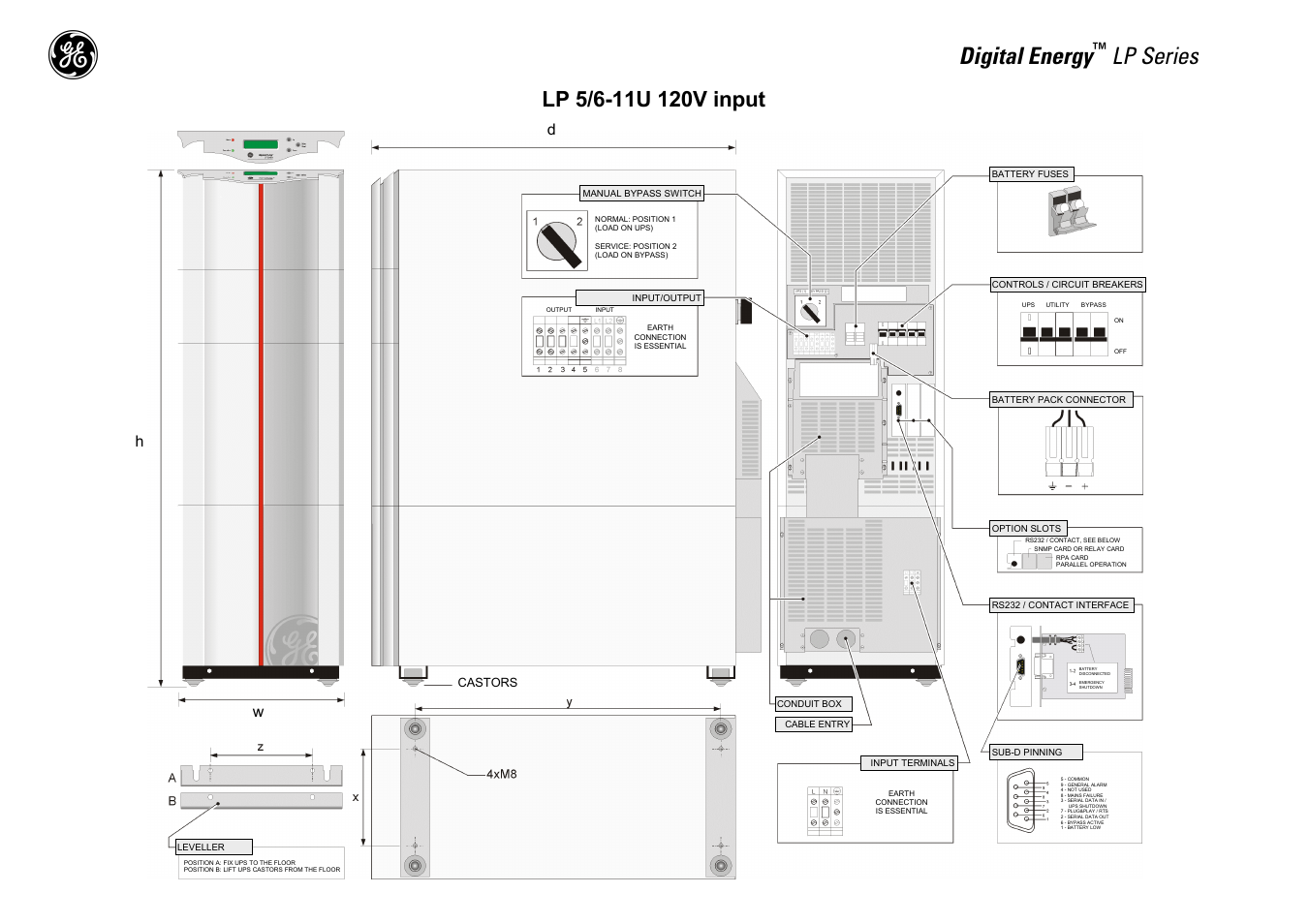 Digital energy, Lp series | GE Industrial Solutions LP11U 5-10kVA User Manual | Page 48 / 48