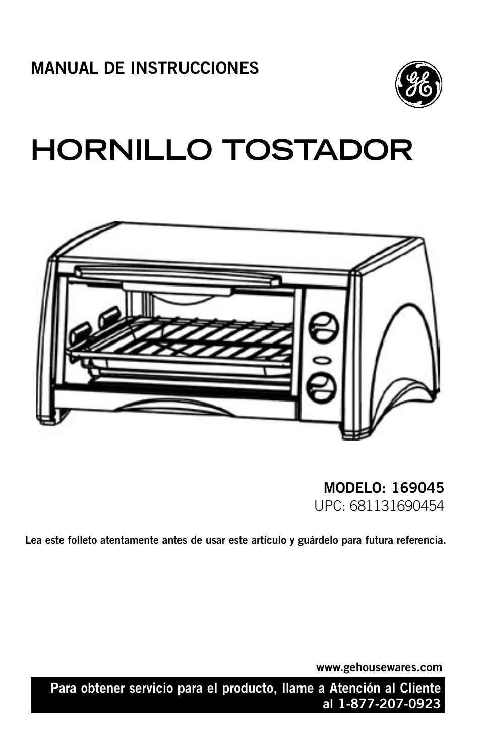 Hornillo tostador | GE 169045 User Manual | Page 13 / 18