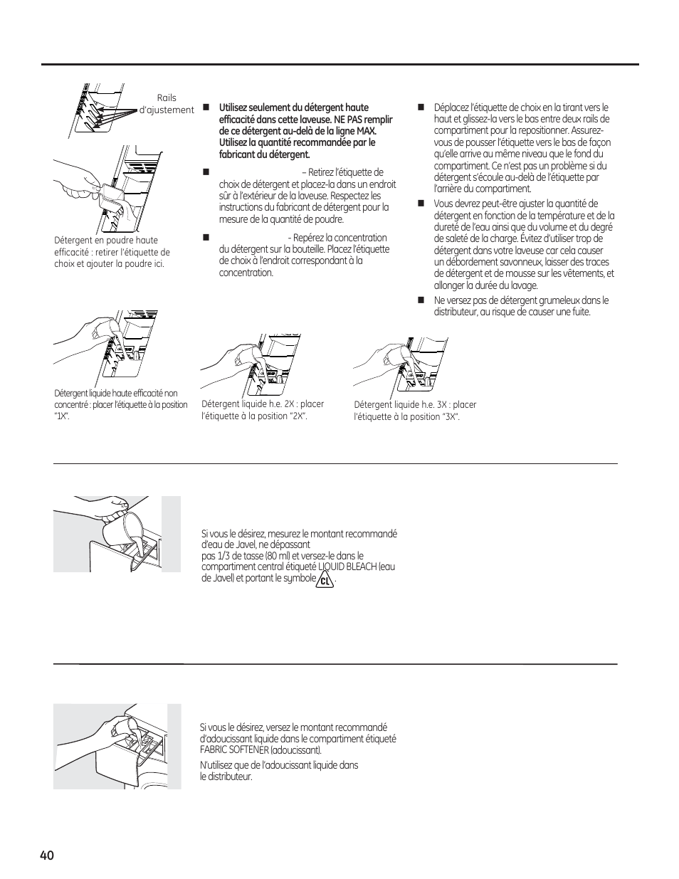 GE PFWH4400 User Manual | Page 40 / 87