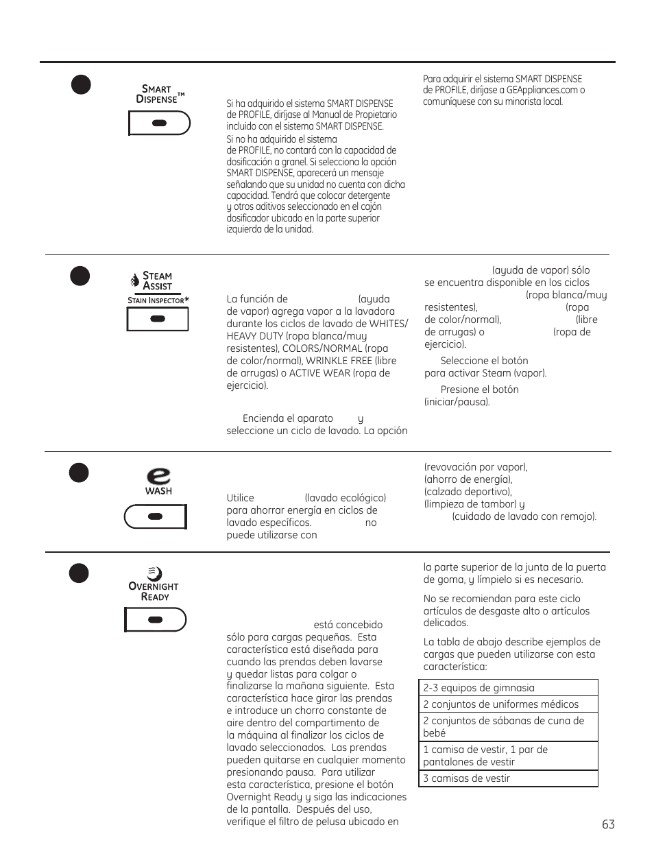 GE PFWH4400 User Manual | Page 66 / 87