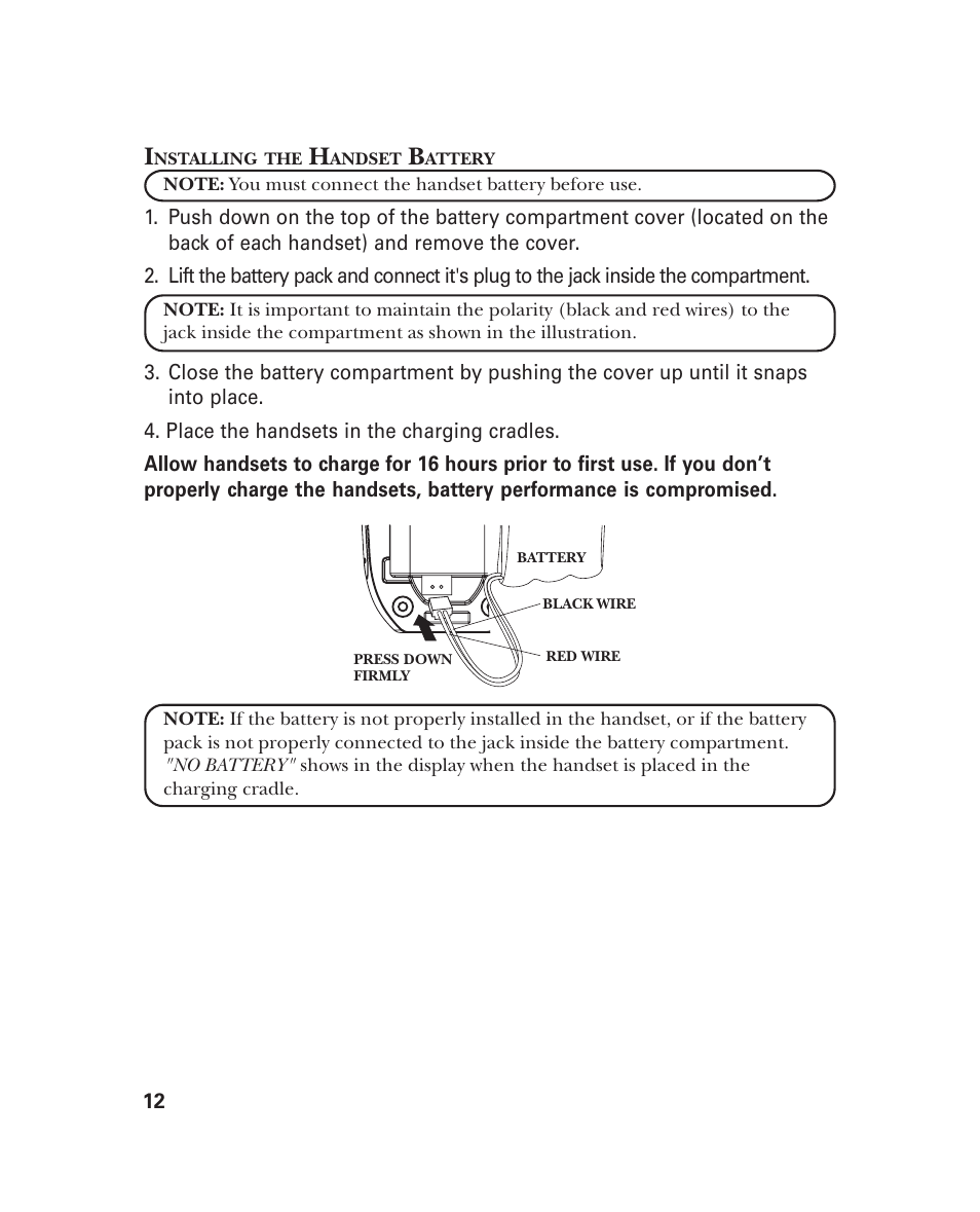 GE 21018 User Manual | Page 12 / 92