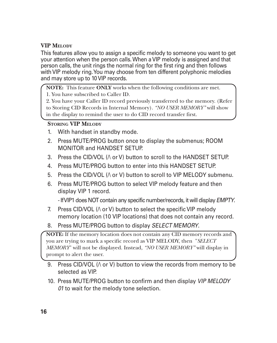 GE 21018 User Manual | Page 16 / 92