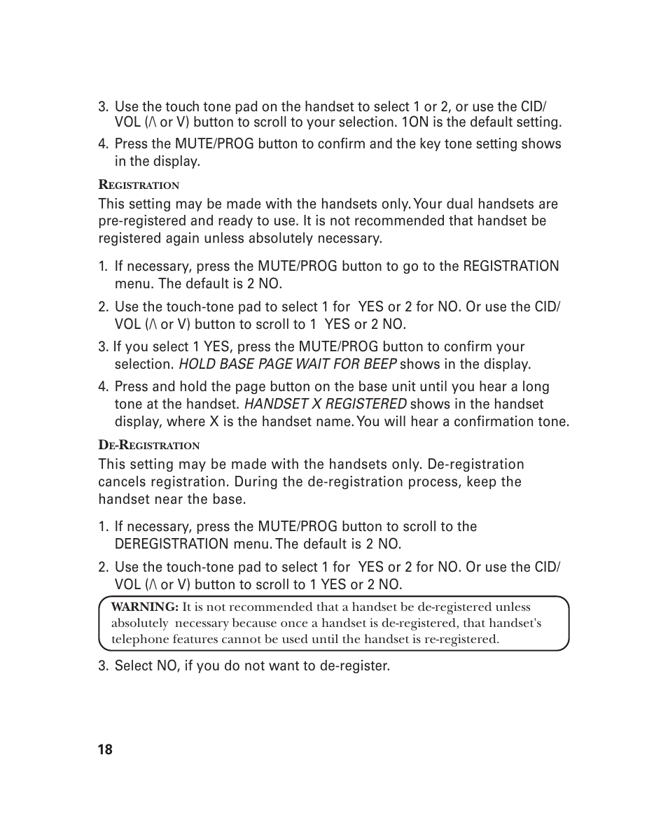 GE 21018 User Manual | Page 18 / 92