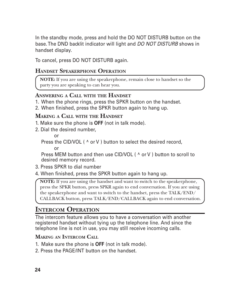 GE 21018 User Manual | Page 24 / 92